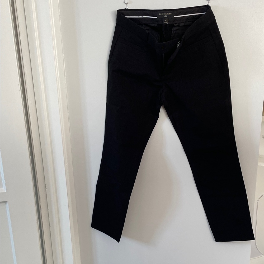 Banana Republic Black Sloan Pants size 2P